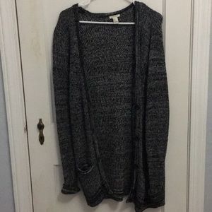F21 marble cardigan